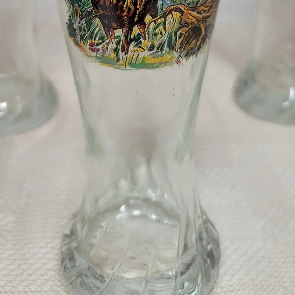 Vintage German Volksmarch Glass Beer Mug with Gold Rim - WF Schonau 1991- 1glass